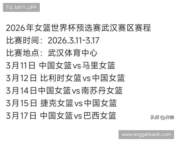 2026年女篮世界杯预选赛分组表最新更新及晋级规则全解读 2026年女篮世界杯预选赛分组表最新更新及晋级规则全解读